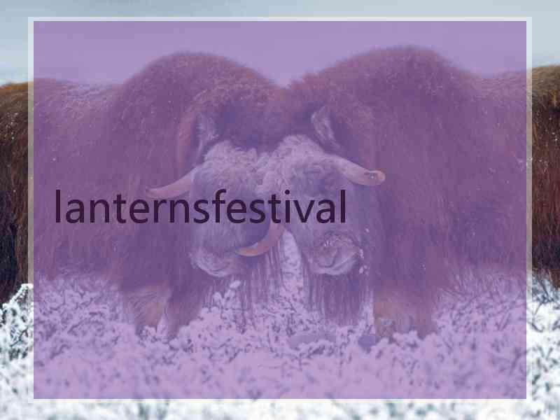 lanternsfestival