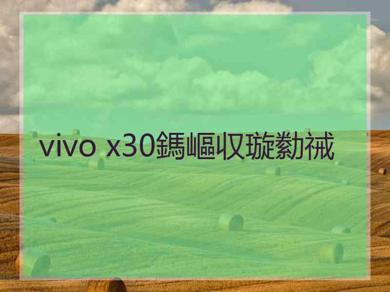 vivo x30鎷嶇収璇勬祴