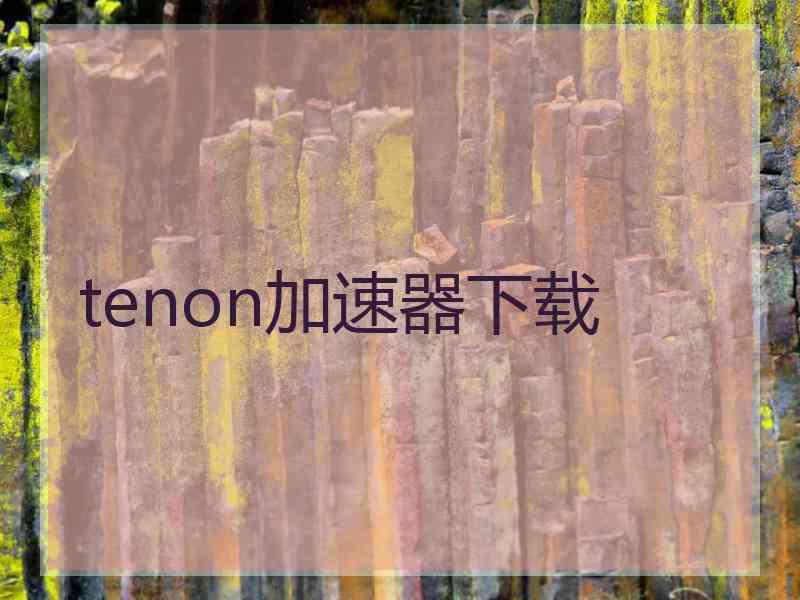 tenon加速器下载