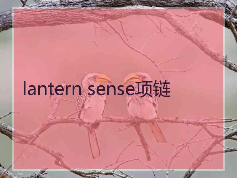 lantern sense项链